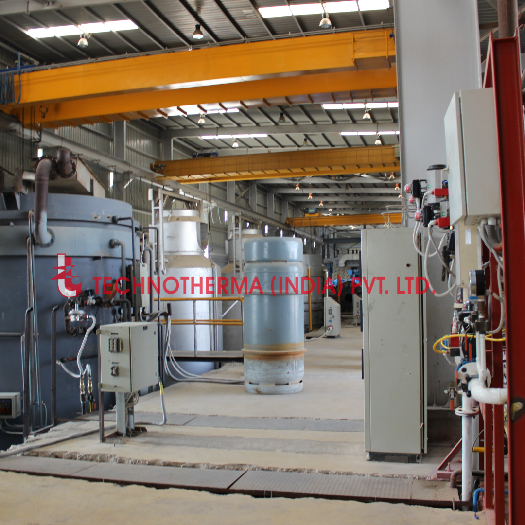 H2 Hydrogen Bell Annealing Furnace