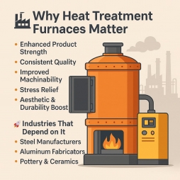 🔥 Transforming Metal & Clay: The Power of Heat Treatment Furnaces in Industry
